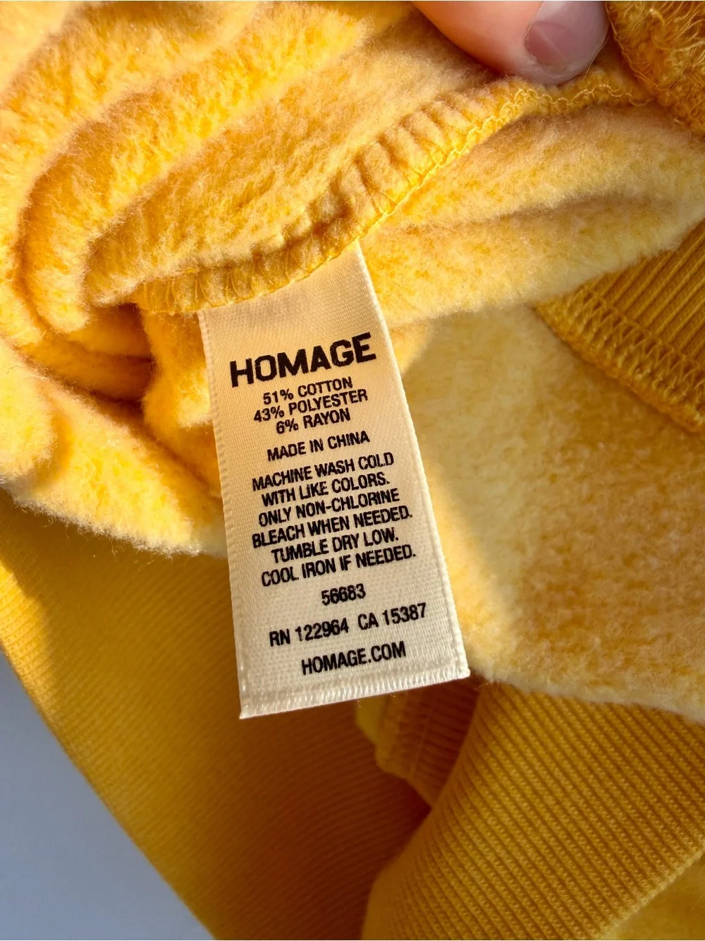 HOMAGE Peanuts Woodstock Character Crewneck Sweatshirt Gold Yellow Men's Size S